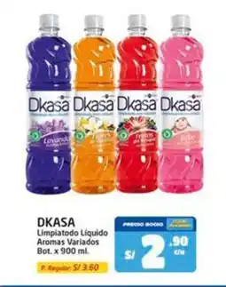 MaxiAhorro Dkasa limpiatodo líquido aromas variados bot. oferta