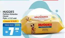 MaxiAhorro Huggies pañitos húmedas classic pqte. oferta