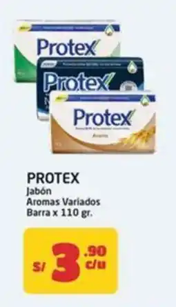 MaxiAhorro Protex jabón aromas variados barra oferta