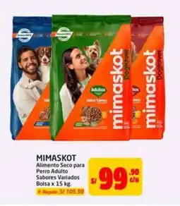 MaxiAhorro Mimaskot alimento seco para perro adulto sabores variados bolsa oferta