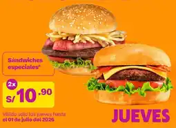 Tambo Sándwiches especiales oferta