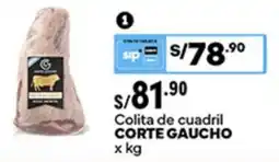 Plaza Vea Corte gaucho colita de cuadril oferta