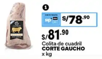 Corte gaucho colita de cuadril