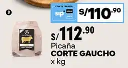 Plaza Vea Corte gaucho picaña oferta