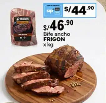 Plaza Vea Frigon bife ancho oferta