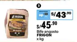 Plaza Vea Frigon bife angosto oferta