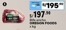 Plaza Vea Oregon foods bife ancho oferta