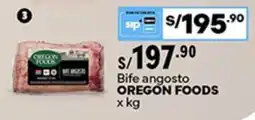 Plaza Vea Oregon foods bife angosto oferta