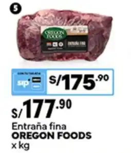 Plaza Vea Oregon foods entraña fina oferta