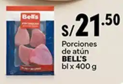 Plaza Vea Bell's porciones de atún bl oferta