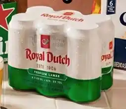 Plaza Vea Royal dutch cerveza oferta