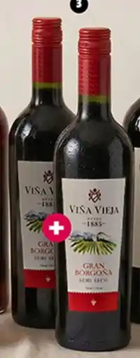 Plaza Vea Viña vieja vino borgoña/rosé/ malbec semi seco oferta