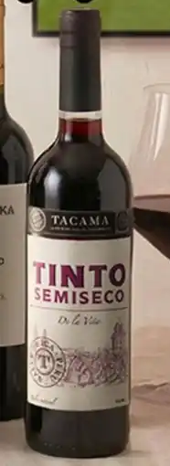 Plaza Vea Tacama vino semiseco tinto/ rosé/blanco bt oferta