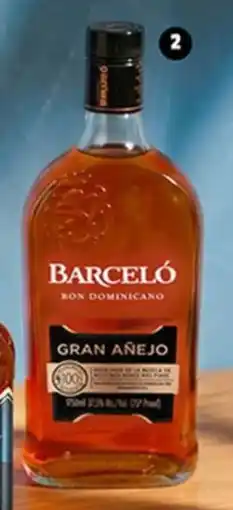Plaza Vea Barceló ron gran añejo bt oferta