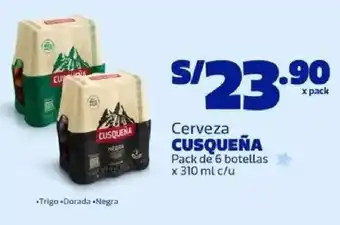 Makro Cusqueña cerveza oferta