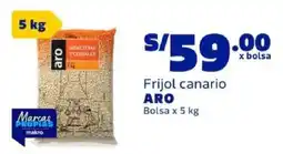 Makro Aro frijol canario bolsa oferta