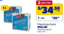 Makro Walibí mayonesa base paraíso tropical caja oferta