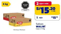 Makro Walibí salsas caja oferta
