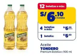 Makro Tondero aceite premium botella oferta