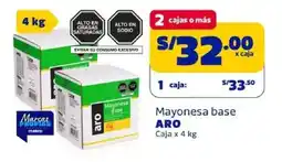 Makro Aro mayonesa base caja oferta
