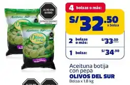 Makro Olivos del sur aceituna botija con pepa bolsa oferta