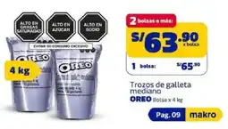 Makro Oreo trozos de galleta mediano bolsa oferta