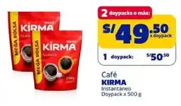Makro Kirma café instantáneo doypack oferta