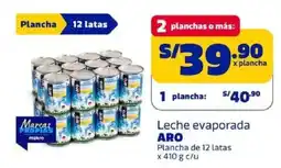 Makro Aro leche evaporada plancha oferta