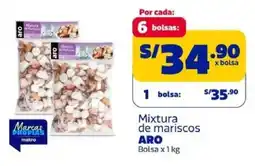 Makro Aro mixtura de mariscos bolsa oferta
