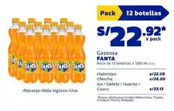 Makro Fanta gaseosa oferta