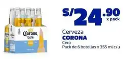 Makro Corona cerveza cero oferta