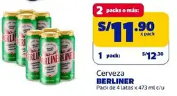 Makro Berliner cerveza oferta