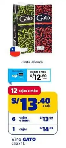 Makro Gato vino caja oferta