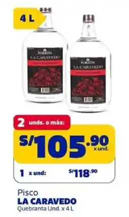 Makro La caravedo pisco quebranta oferta