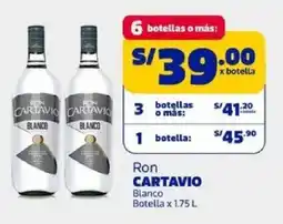 Makro Cartavio ron blanco botella oferta