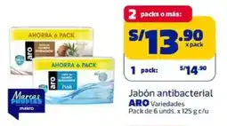 Makro Aro jabón antibacterial variedades oferta