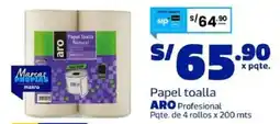 Makro Aro papel toalla profesional pqte. oferta