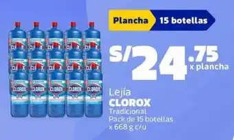 Makro Clorox lejía tradicional oferta