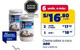Makro Aro crema con sabor a coco oferta
