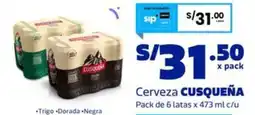 Makro Cusqueña cerveza oferta