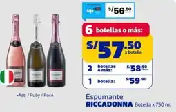 Makro Riccadonna espumante botella oferta