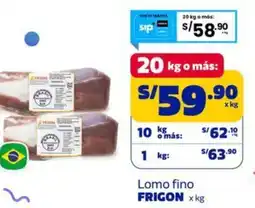 Makro Frigon lomo fino oferta
