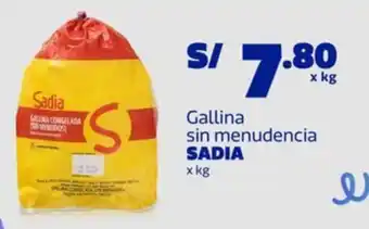 Makro Sadia gallina sin menudencia oferta