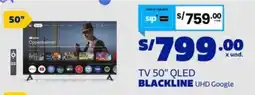 Makro Blackline tv 50" qled uhd google oferta