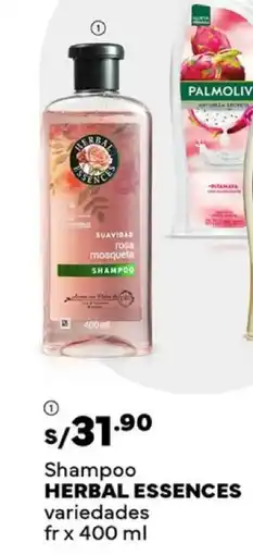 Plaza Vea Herbal essences shampoo variedades fr oferta