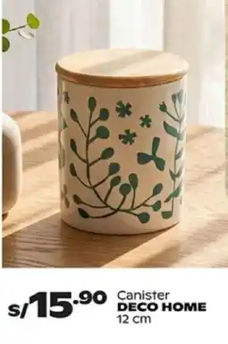 Plaza Vea Deco home canister oferta