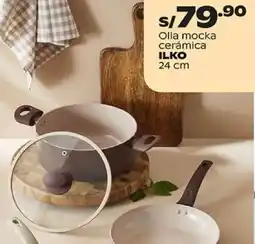 Plaza Vea Ilko olla mocka cerámica oferta