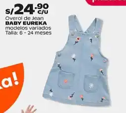 Plaza Vea Baby eureka overol de jean modelos variados oferta