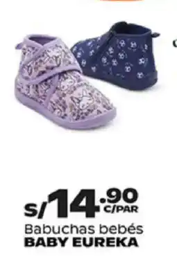 Plaza Vea Baby eureka babuchas bebés oferta