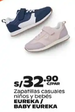Plaza Vea Eureka / baby eureka zapatillas casuales niños y bebés oferta